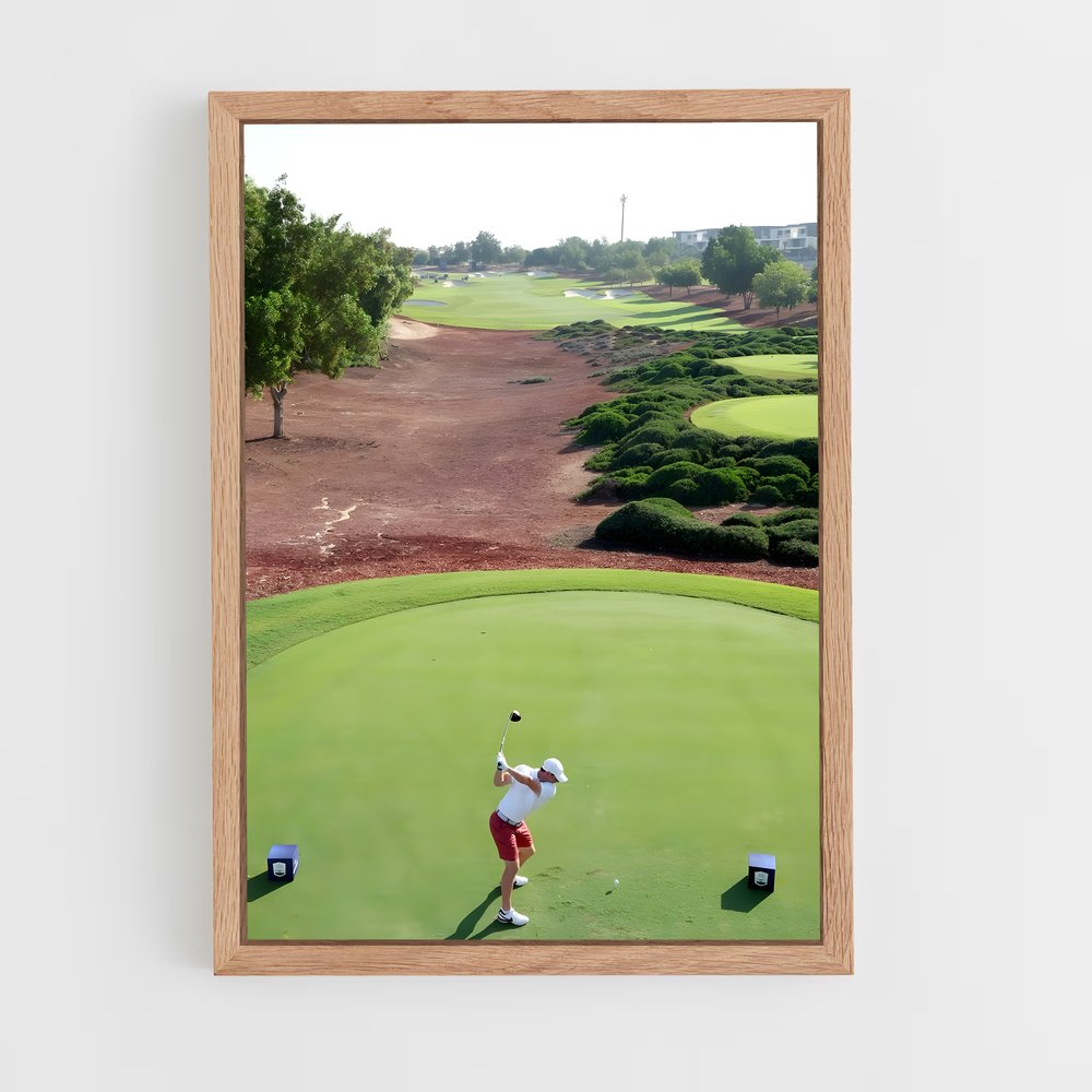 Poster world tour – affiche Golf (vue 4)